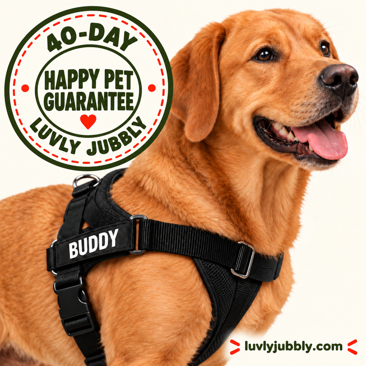 Luvly Jubbly — 40-day Happy Pet money-back guarantee