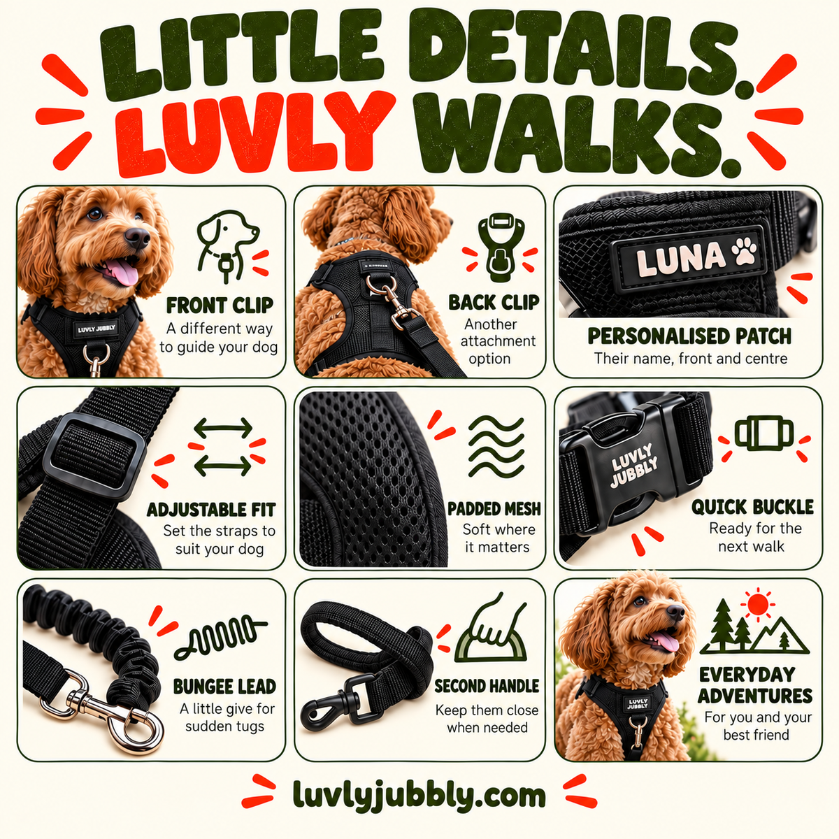 Luvly Jubbly — Harness benefits