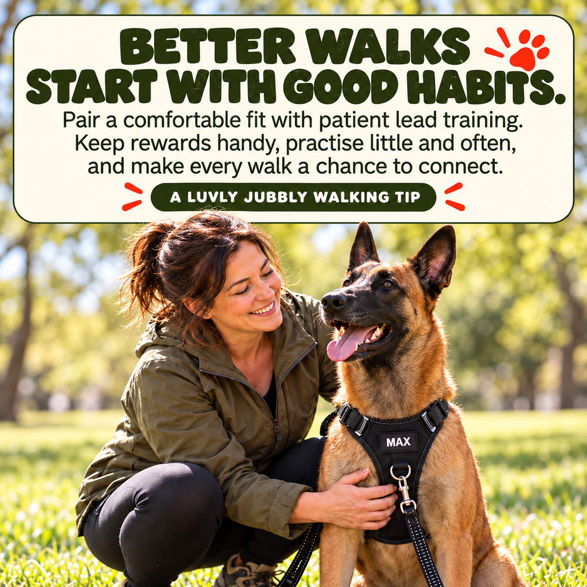 Luvly Jubbly — Loose lead walking tips