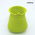 Placeholder: lime green silicone dog paw cleaner cup (ChillyPup image)