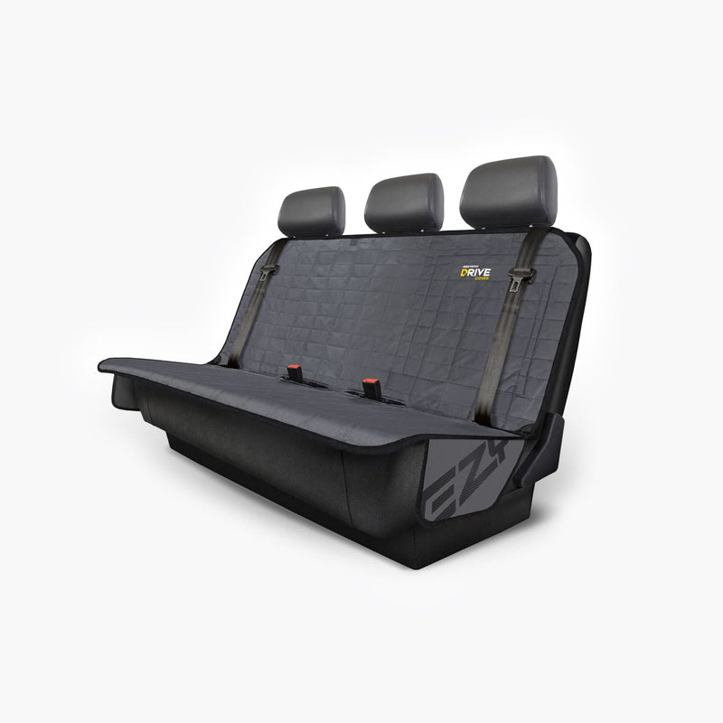 Placeholder: quilted waterproof rear dog seat cover fitted (EzyDog Drive image)
